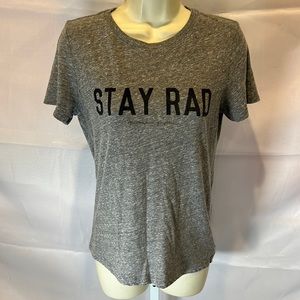 Spiritual Gangster Grey Stay Rad T-shirt S